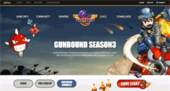 Desktop Screenshot of gunbound.softnyx.net